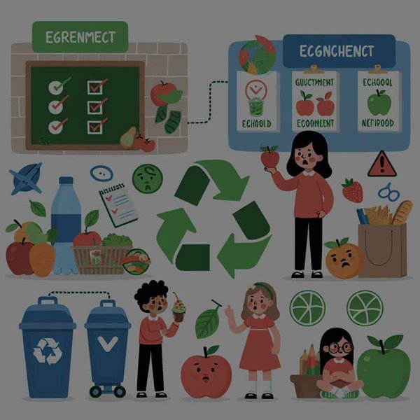 Quelles stratégies les écoles peuvent-elles adopter pour sensibiliser les enfants au gaspillage alimentaire ?