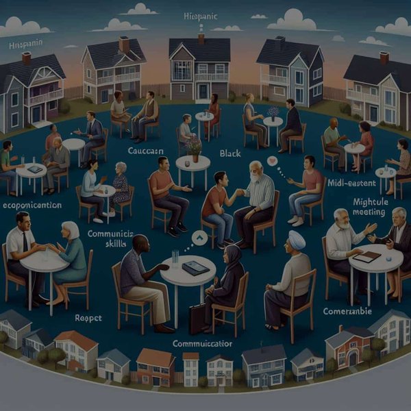 Quelles techniques de médiation peuvent être appliquées pour résoudre les conflits de voisinage dans les grands ensembles ?